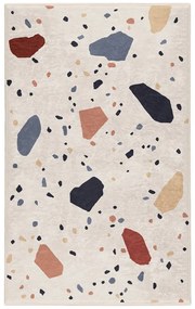 Krémový prateľný koberec 120x180 cm Cracked Terrazzo – Mila Home