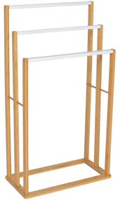 Stojan Na Uteráky 47x24x84cm Biela/Nat Bth0065aa-A
