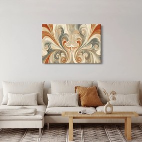 Obraz - Vír v zemitých farbách (90x60 cm)