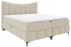 Manželská posteľ 200cm Zarandeaba  (krémová). Vlastná spoľahlivá doprava až k Vám domov. 1123281