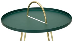 Kovový okrúhly odkladací stolík ø 45 cm Grent – Mauro Ferretti