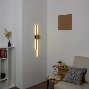 Brilagi - LED Nástenné svietidlo WOODY COLLINE LED/15W/230V 80 cm dub