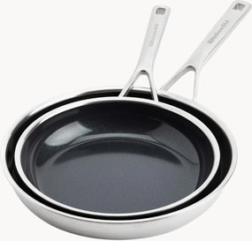 Nepriľnavé panvice Kitchenaid, 2 ks