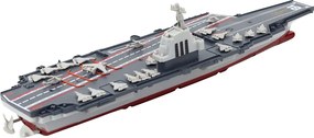 LEAN Toys Vojenská lietadlová loď na diaľkové ovládanie RC 1:1000