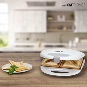 Clatronic ST 3477 sendvičovač, biela
