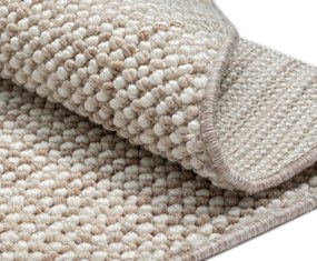 My Flair, Kusový koberec Ava CA20009 beige kruh, 120x120 (priemer) kruh, béžová, chodba / predsieň