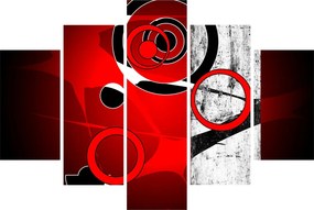 Obraz abstrakcie (150x105 cm)