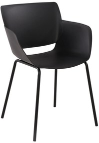 Stolička Alpena - čierna