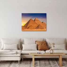 Obraz - Egyptské pyramídy (70x50 cm)