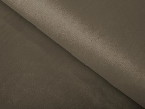 Biante Zamatový záves SV-031 Hnedá khaki 140x220 cm