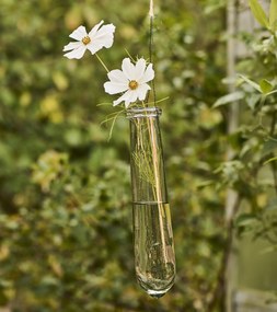 Ib Laursen Závesná sklenená vázička Hand Blown