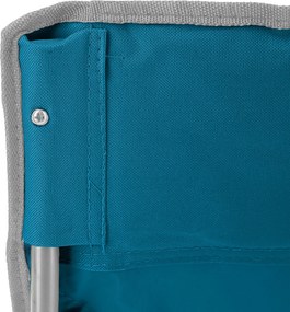 NC3035 MODRO-ŠEDÉ PLÁŽOVÉ KRESLO NILS CAMP
