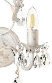 ONLI - Nástenné svietidlo TERESA 2xE14/6W/230V biela