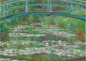 Obraz - Claude Monet, The Japanese Footbridge, reprodukcia (70x50 cm)
