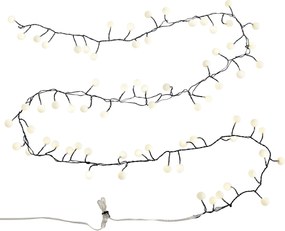 Vianočné svetelná reťaz zelená so 70 bielymi LED diódami 3,5 m IP20 - Dasher