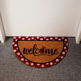 Home Elements Rohožka polkruh Bodky