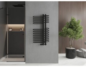 Mexen Ops vykurovacie teleso 1000 x 550 mm, 517 W, čierna, W122-1000-550-00-70