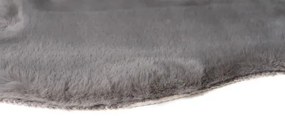 Koberček RABBIT FUR CLASSIC tmavosivý