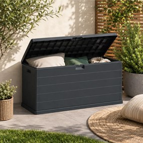 Úložný box OMEGA, 210L, 117x38x56cm, antracitová I.P.A.E-Progarden