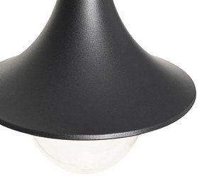 Inteligentná vonkajšia lampa čierna 125 cm IP44 vrátane Wifi A60 - Daphne