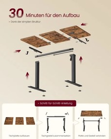Elektrický pracovný stôl LSD312KD03