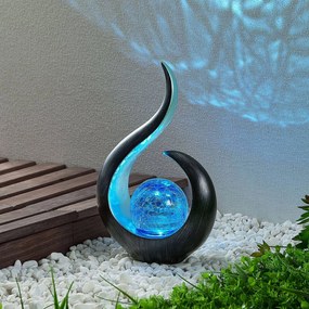 Lindby Jasem solárna lampa vonkajšia dekorácia