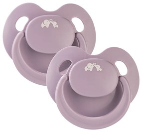 Cumlík silikónový Physio Air Eco 2ks 6m+ Pink/Lavander