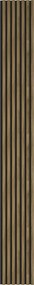Mexen Lam-B, stenové lamely 275 × 31,5 cm, HDF doska 4 mm, dub klasický, S100-275317-2812-072