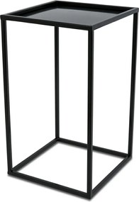 STOJAN NA KVETINÁČ SIMPLE 40X24X24 CM ČIERNA
