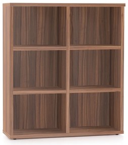 Stredný regál Visio 100 x 34 x 113,7 cm, orech