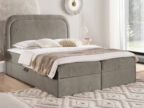 Kontinentálna posteľ Bukirt, Rozmer postele: 200x200, Dostupné poťahy: Coral 50