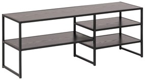 Čierny TV stolík Actona Seaford