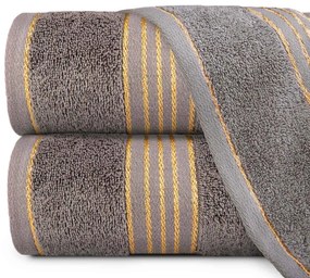 BAVLNENÝ UTERÁK TIWANO 30X50 CM GRAFITOVÁ