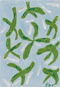 Moikka Plagát Green Mill by Ojuna Njama Petersen 21x29,7 (A4)