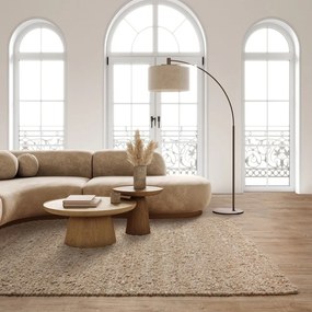 Béžový ručne tkaný vlnený koberec 120x170 cm Adler Honey – Asiatic Carpets