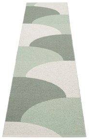 Zelený vnútorný a vonkajší behúň 70x270 cm Hill Army Misty Mint – Pappelina