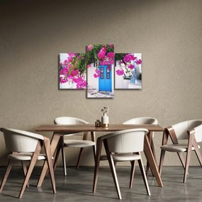 Obraz - Tradičný grécky dom (90x60 cm)
