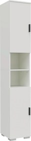 XXXLutz SKRINKA NA TOPÁNKY, biela, 30/178/33 cm MID.YOU - Online Only drobný nábytok - 000657063401