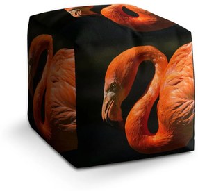 Sablio Taburet Plameniak: 40x40x40 cm