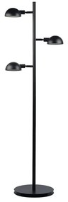 NORDLUX Kovová stojacia lampa NOMI, 3xE14, 8W, čierna
