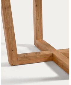 Okrúhly jedálenský stôl z masívu akácie v prírodnej farbe ø 120 cm Nahla – Kave Home