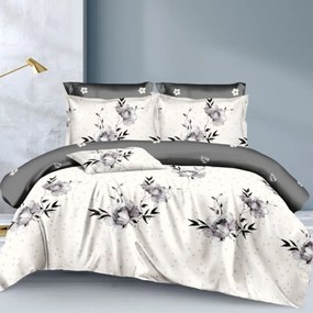 Jemné mikroplyš obliečky Homa KORA ROMANCE 3-dielna sada 140x200 cm