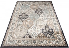 Koberec Dubai CHU antracitový obdĺžnikový – polypropylén Rozmer: 60x100 cm