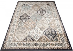 Koberec Dubai CHU antracitový obdĺžnikový – polypropylén Rozmer: 80x150 cm