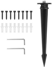 Rozš. sada LED RGBIC Stm. von. reflektor LED/4W/230V 3000-6500K IP65 Wi-Fi Tuya