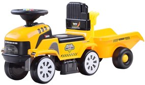 Traktor s prívesom Jokomisiada ZA3746 - žltý