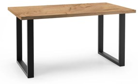 Rozkladací jedálenský stôl BOWEN zlatý remeselný dub Rozmer stola: 120/220x80cm