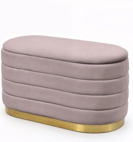 Taburet Bella růžový