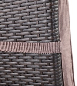 InternetovaZahrada Sada 2ks podušiek 118x45x7cm - krémová