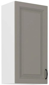 Kuchynská skrinka Stilo claygrey/biely 45g/90 1f